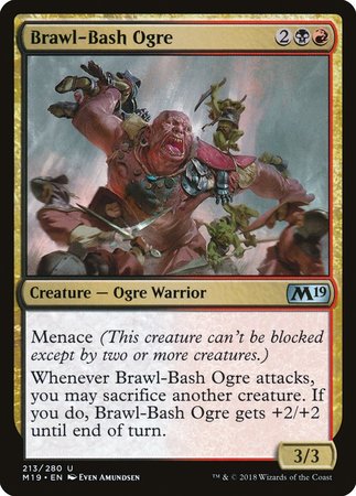 Brawl-Bash Ogre [Core Set 2019] | GnG Games