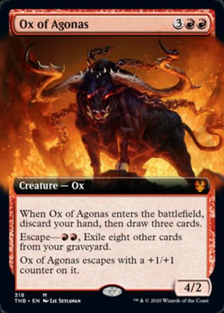 Ox of Agonas (Extended Art) [Theros Beyond Death] | GnG Games