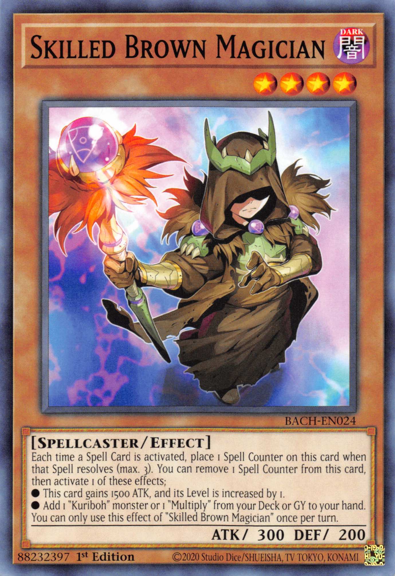 Skilled Brown Magician [BACH-EN024] Common | GnG Games
