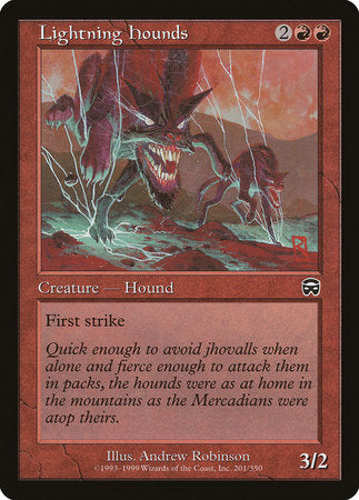 Lightning Hounds [Mercadian Masques] | GnG Games