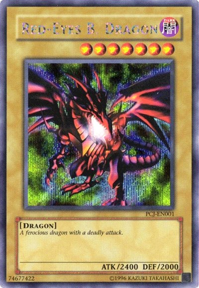 Red-Eyes B. Dragon [PCJ-EN001] Prismatic Secret Rare | GnG Games