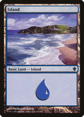 Island (343) [Commander 2013] | GnG Games