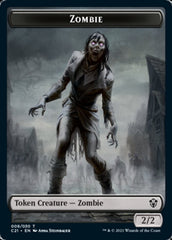 Zombie // Horror Token [Commander 2021 Tokens] | GnG Games