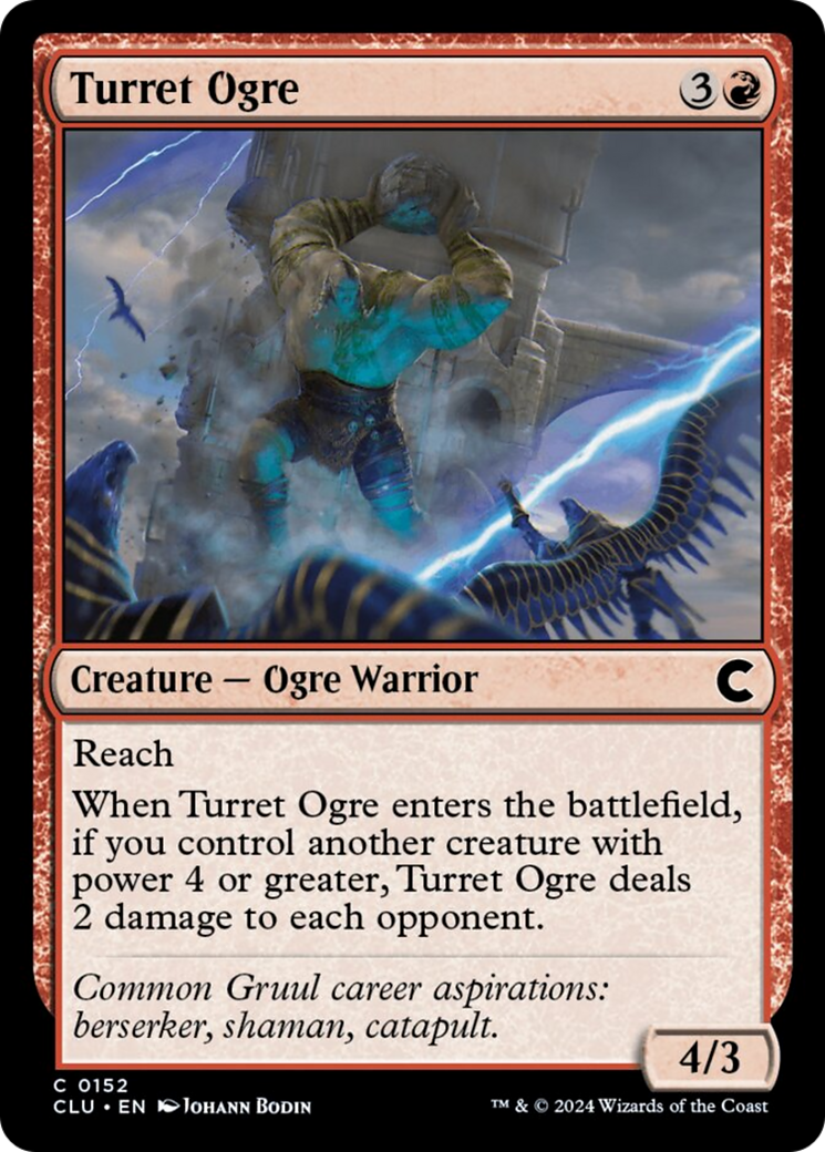 Turret Ogre [Ravnica: Clue Edition] | GnG Games