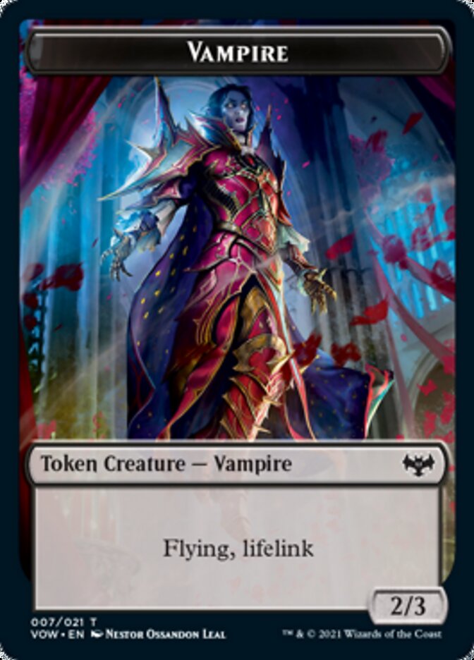 Vampire Token (007) [Innistrad: Crimson Vow Tokens] | GnG Games