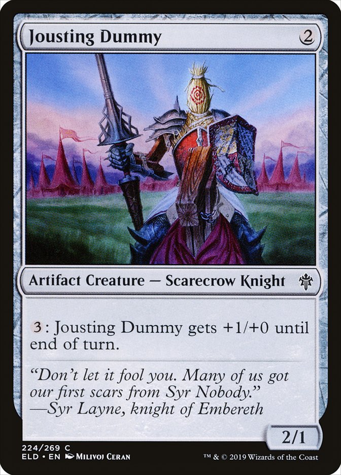 Jousting Dummy [Throne of Eldraine] | GnG Games