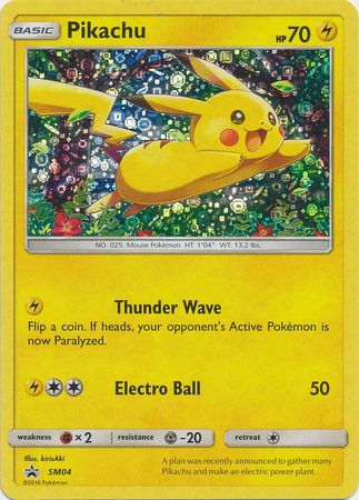 Pikachu (SM04) (General Mills Promo) [Sun & Moon: Black Star Promos] | GnG Games