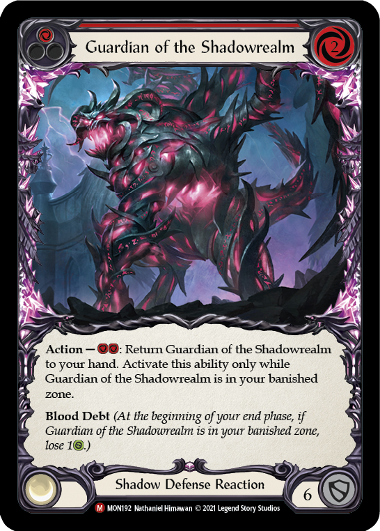 Guardian of the Shadowrealm [MON192] 1st Edition Normal | GnG Games