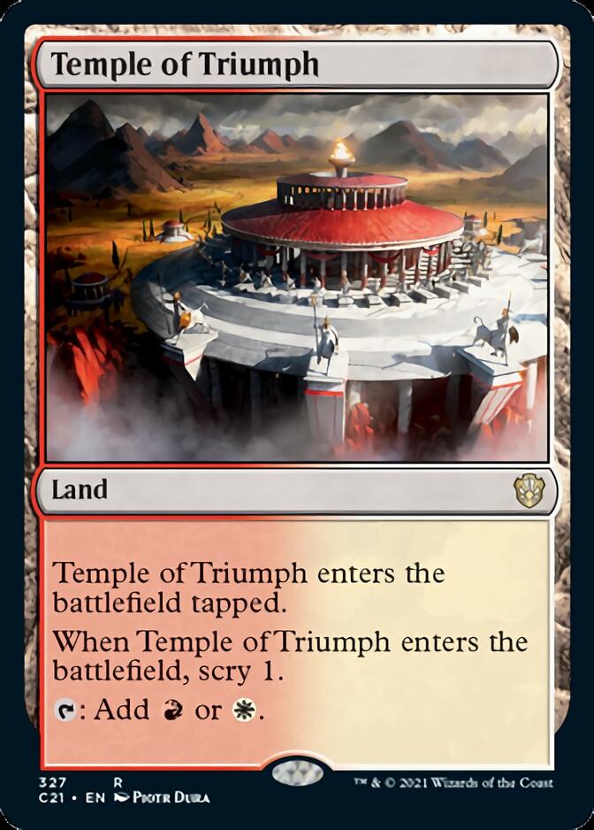 Temple of Triumph [Commander 2021] | GnG Games