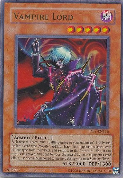 Vampire Lord [DB2-EN116] Ultra Rare | GnG Games