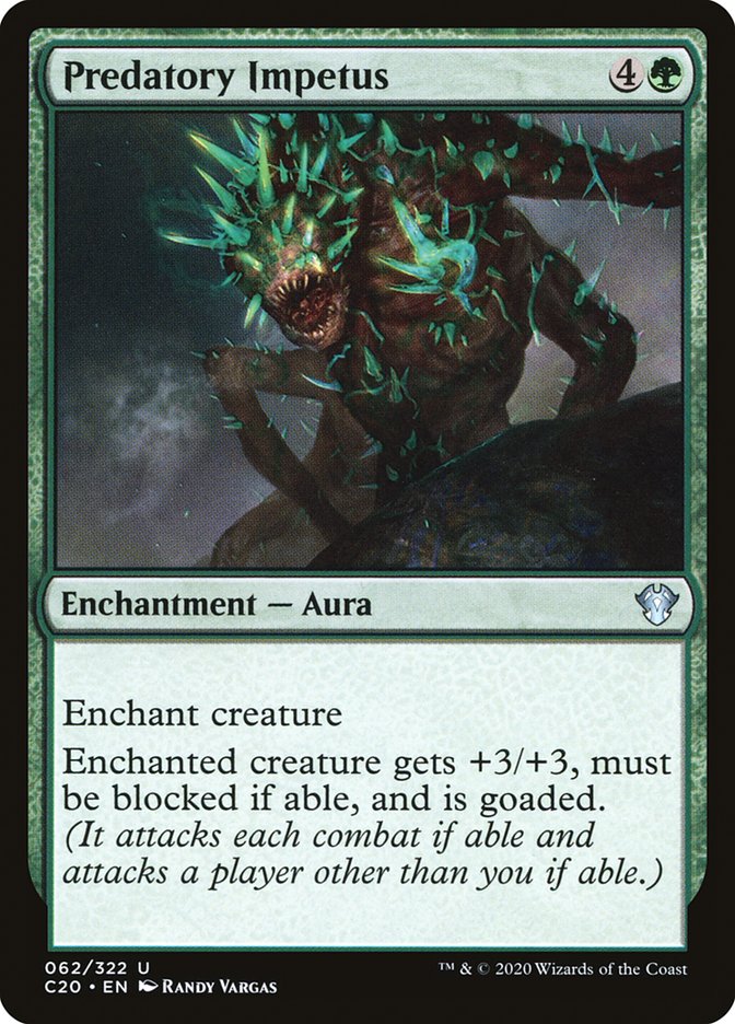 Predatory Impetus [Commander 2020] | GnG Games