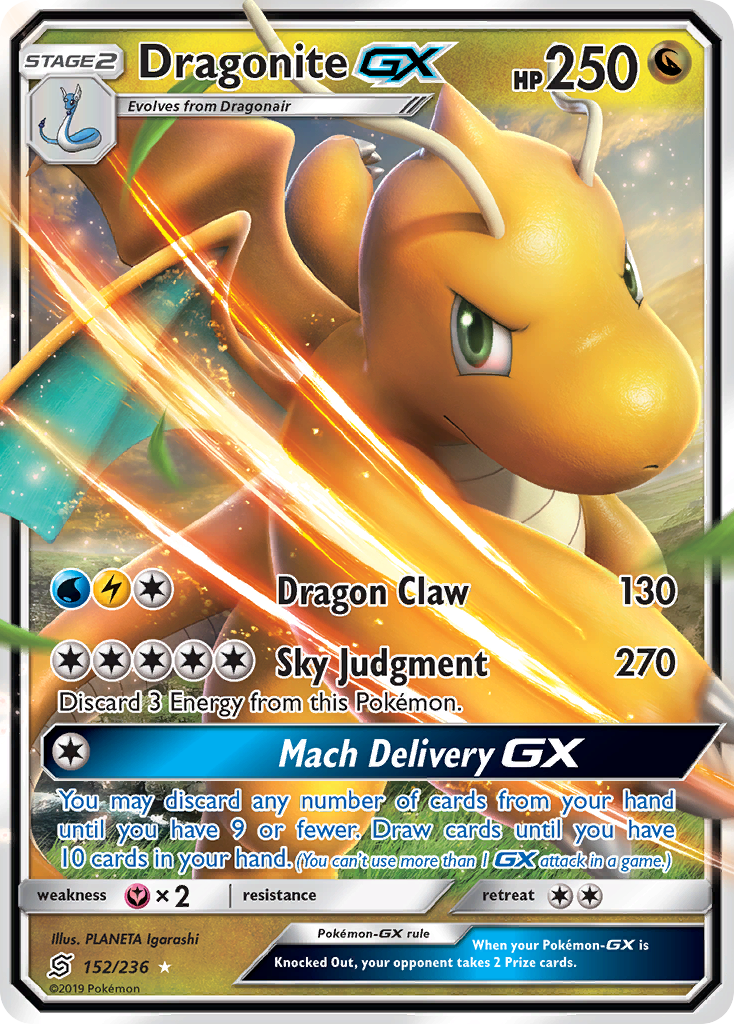 Dragonite GX (152/236) [Sun & Moon: Unified Minds] | GnG Games