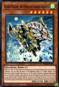 Gizmek Makami, the Ferocious Fanged Fortress [PHRA-EN022] Super Rare | GnG Games