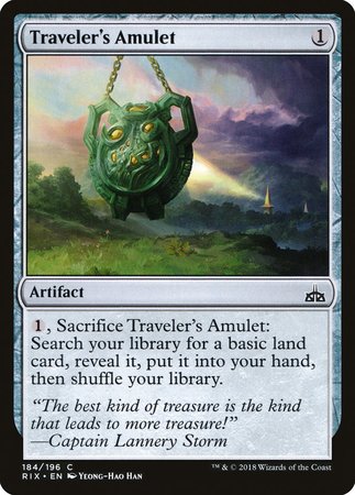 Traveler's Amulet [Rivals of Ixalan] | GnG Games