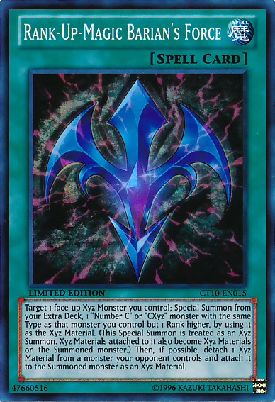 Rank-Up-Magic Barian's Force [CT10-EN015] Super Rare | GnG Games