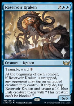 Reservoir Kraken (Promo Pack) [Streets of New Capenna Promos] | GnG Games