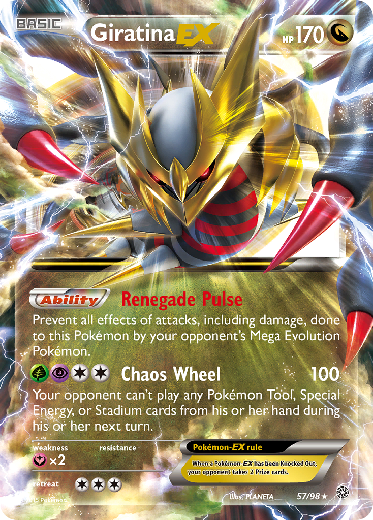 Giratina EX (57/98) [XY: Ancient Origins] | GnG Games