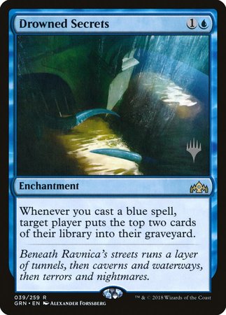 Drowned Secrets [Guilds of Ravnica Promos] | GnG Games