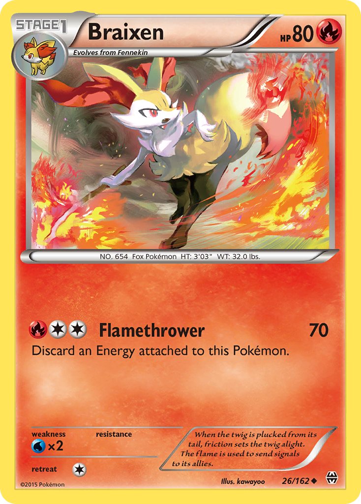 Braixen (26/162) [XY: BREAKthrough] | GnG Games