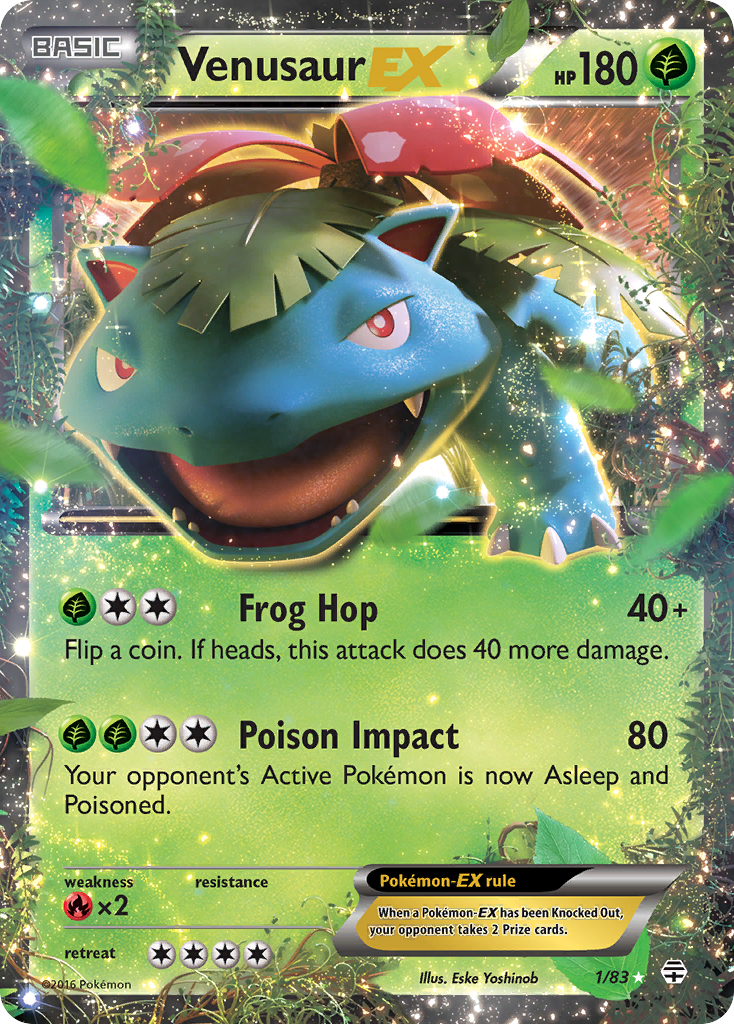 Venusaur EX (1/83) [XY: Generations] | GnG Games