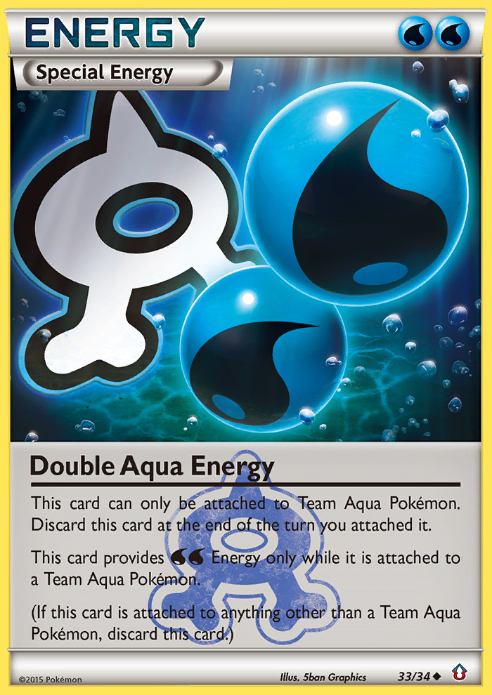 Double Aqua Energy (33/34) [XY: Double Crisis] | GnG Games