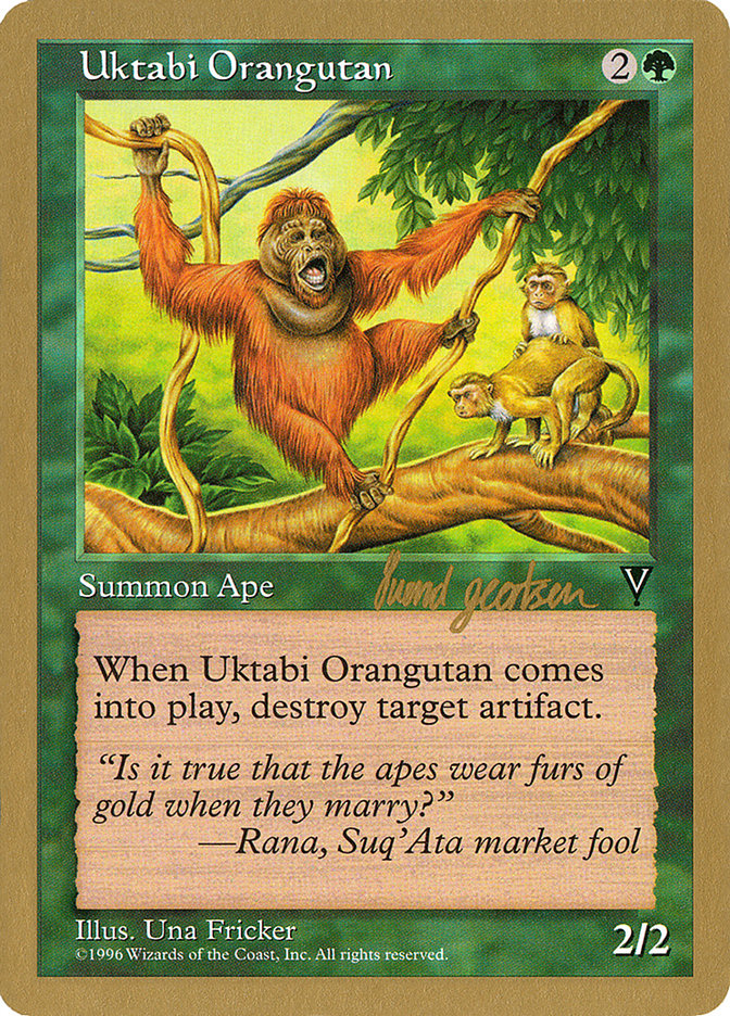 Uktabi Orangutan (Svend Geertsen) (SB) [World Championship Decks 1997] | GnG Games