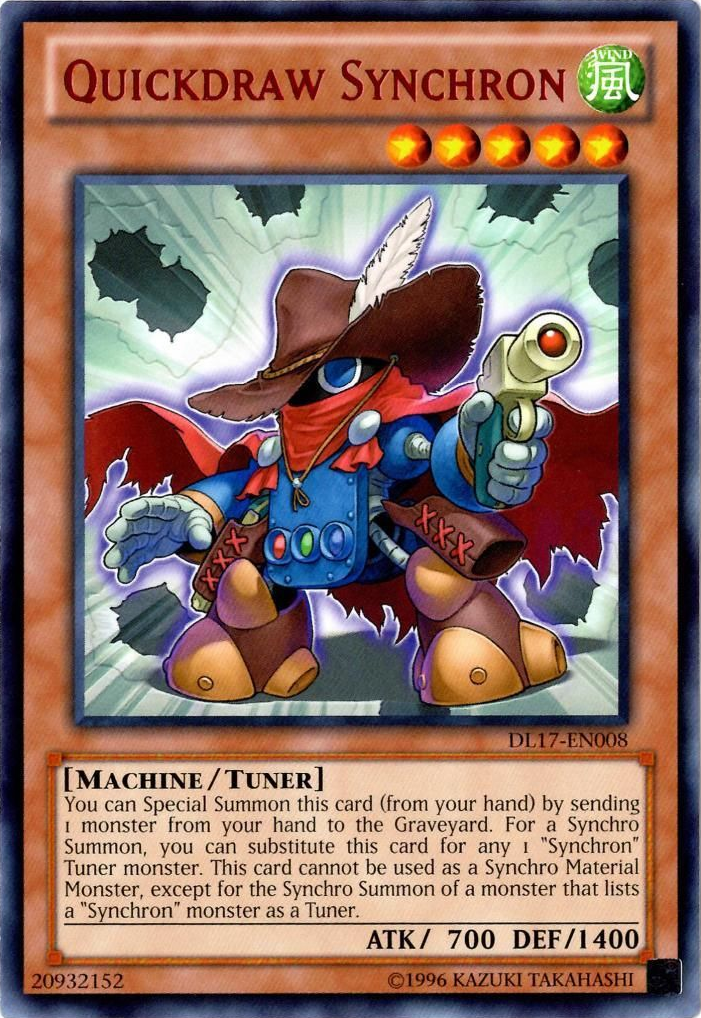 Quickdraw Synchron (Red) [DL17-EN008] Rare | GnG Games