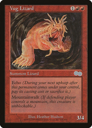 Vug Lizard [Urza's Saga] | GnG Games