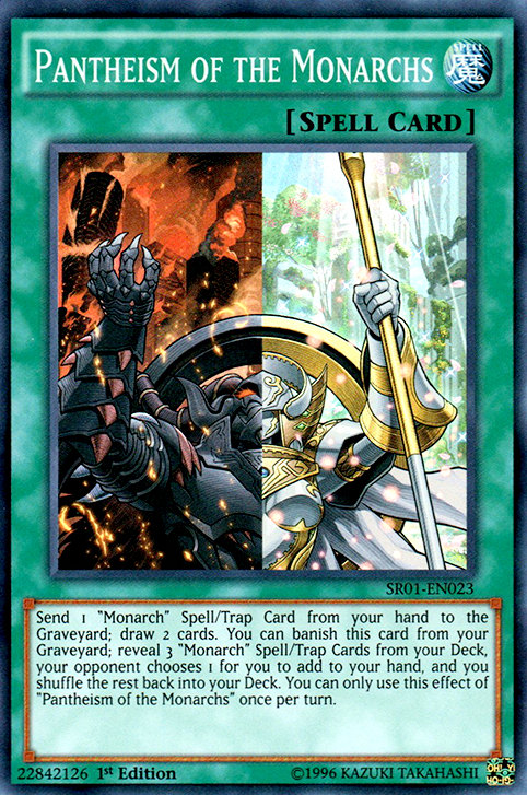 Pantheism of the Monarchs [SR01-EN023] Super Rare | GnG Games