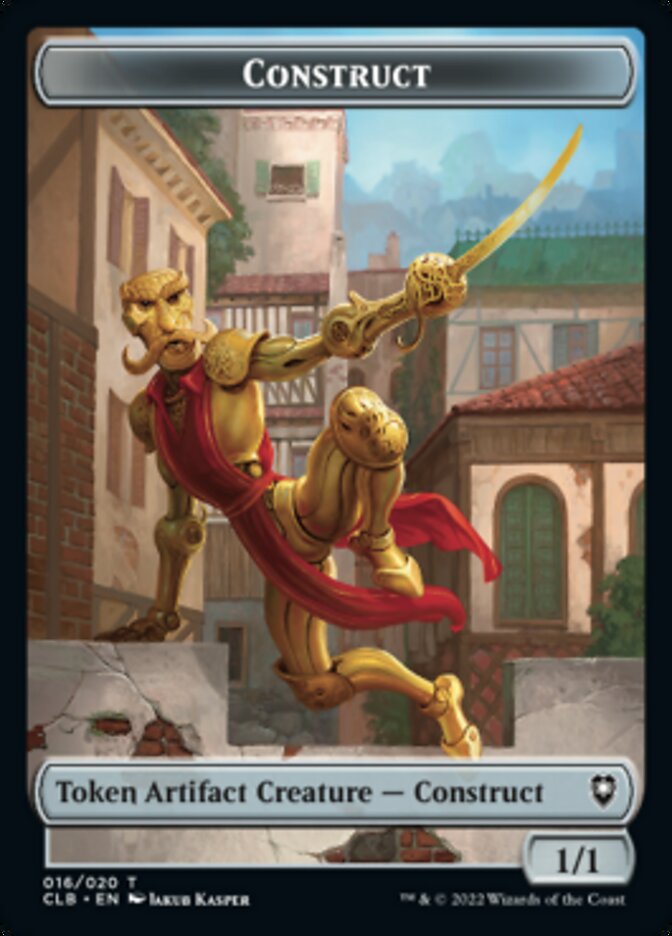 Construct Token [Commander Legends: Battle for Baldur's Gate Tokens] | GnG Games