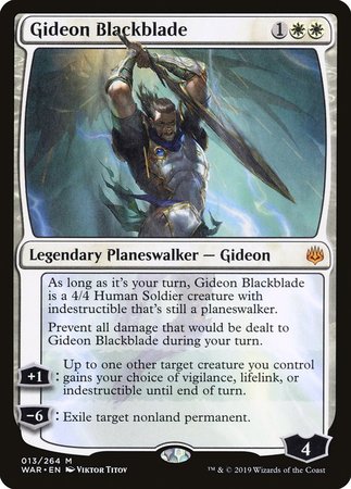 Gideon Blackblade [War of the Spark] | GnG Games