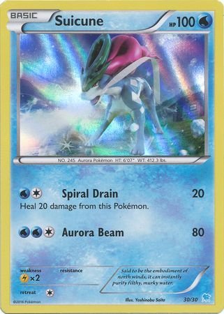 Suicune (30/30) [XY: Trainer Kit 3 - Suicune] | GnG Games