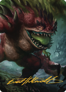 Hezrou Art Card (Gold-Stamped Signature) [Commander Legends: Battle for Baldur's Gate Art Series] | GnG Games
