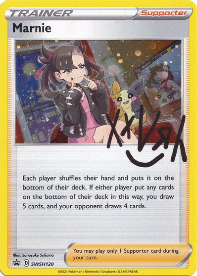 Marnie - SWSH120 [Sword & Shield: Black Star Promos] | GnG Games