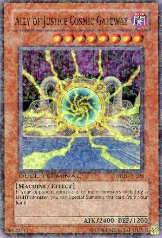 Ally of Justice Cosmic Gateway [DT02-EN028] Super Rare | GnG Games