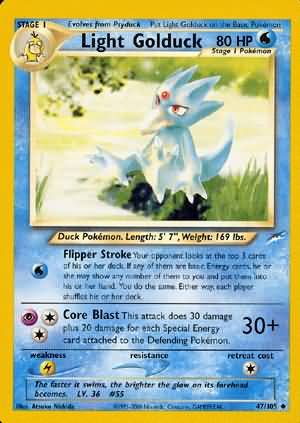 Light Golduck (47/105) [Neo Destiny Unlimited] | GnG Games