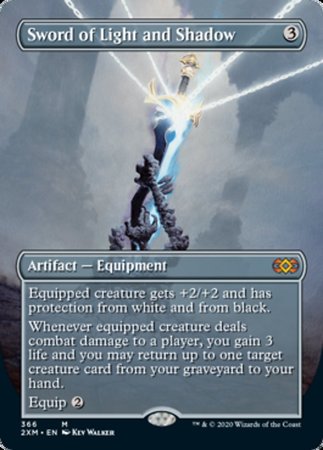 Sword of Light and Shadow (Borderless) [Double Masters] | GnG Games