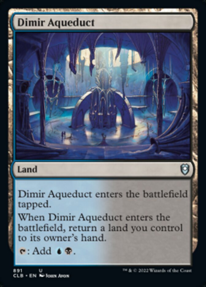 Dimir Aqueduct [Commander Legends: Battle for Baldur's Gate] | GnG Games