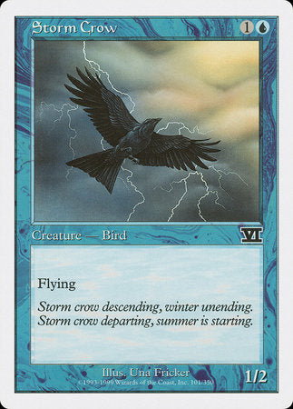 Storm Crow [Classic Sixth Edition] | GnG Games