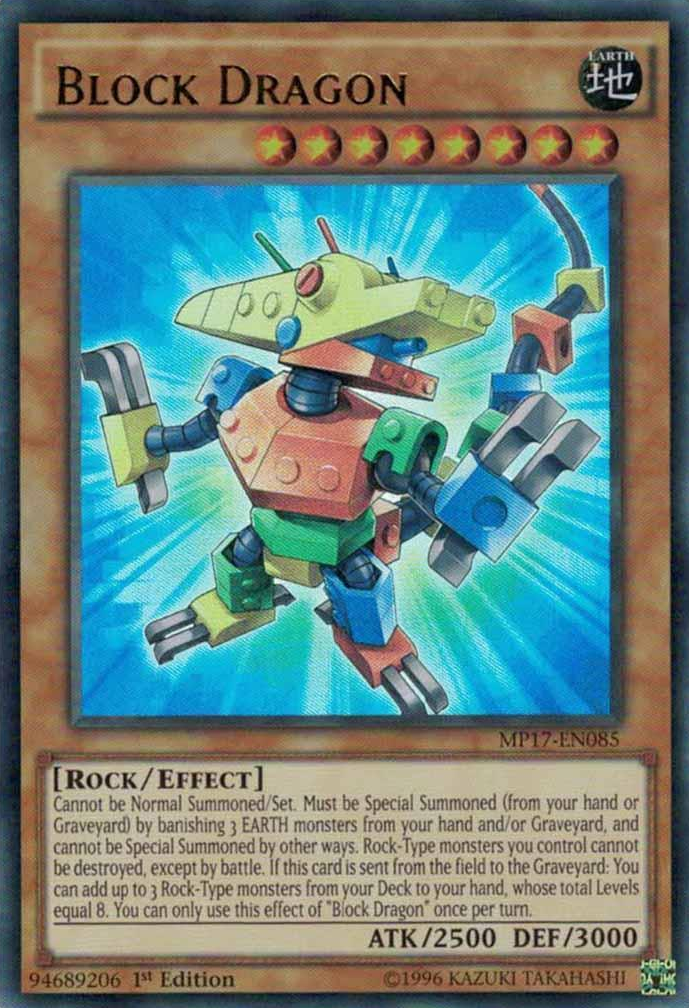 Block Dragon [MP17-EN085] Ultra Rare | GnG Games