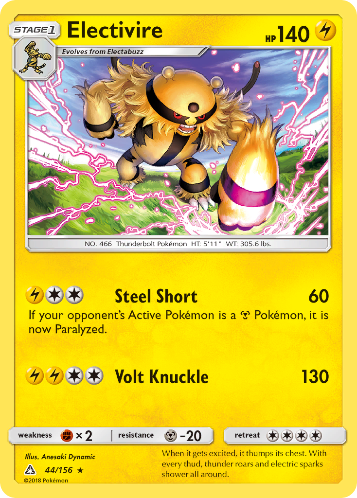 Electivire (44/156) [Sun & Moon: Ultra Prism] | GnG Games