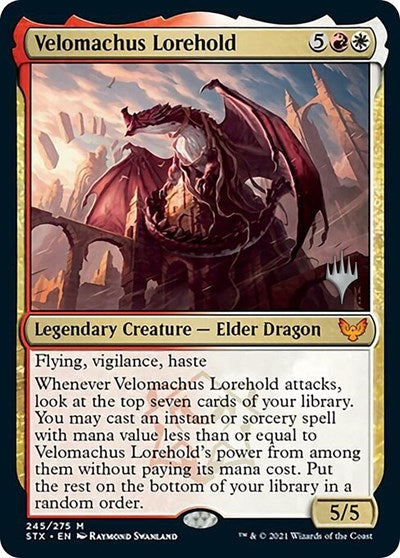 Velomachus Lorehold (Promo Pack) [Strixhaven: School of Mages Promos] | GnG Games