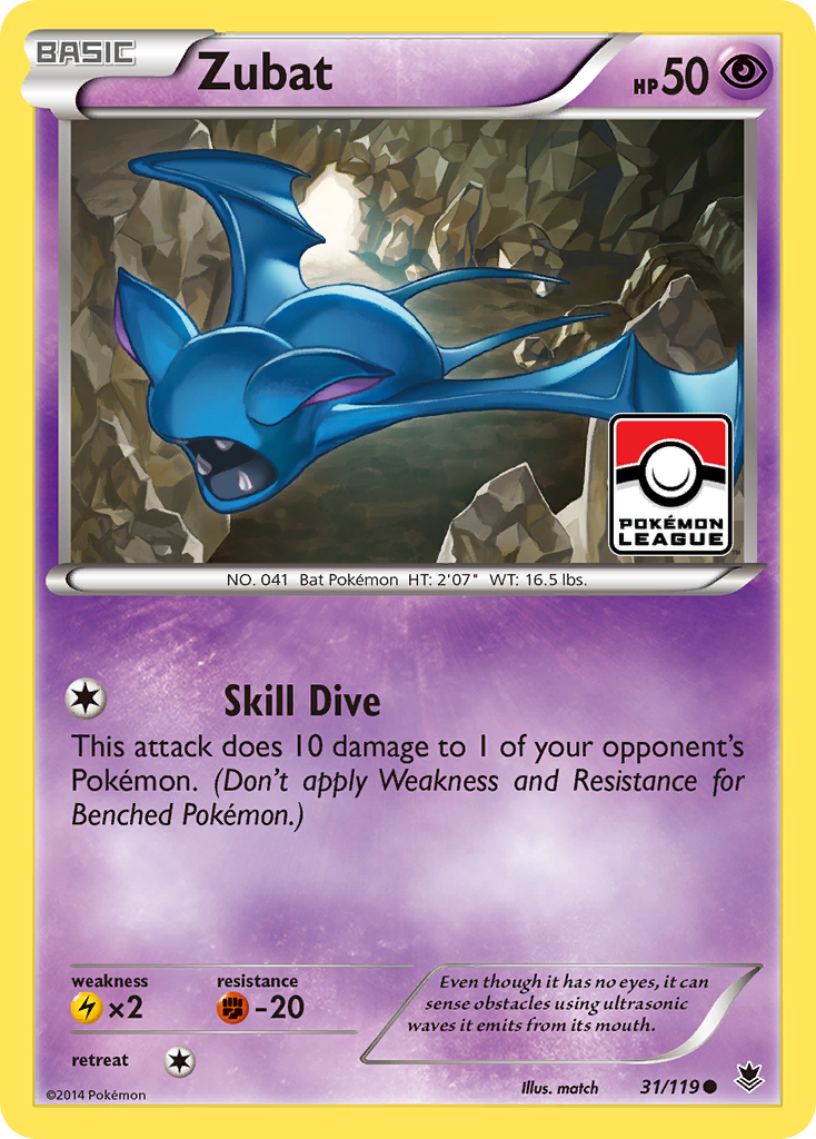 Zubat (31/119) [XY: Phantom Forces] | GnG Games