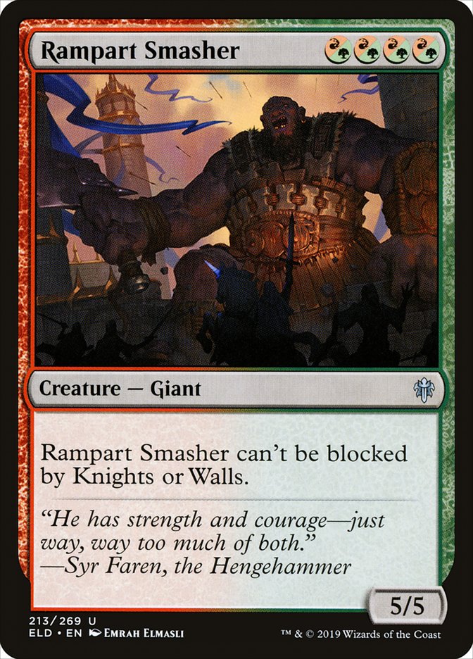 Rampart Smasher [Throne of Eldraine] | GnG Games