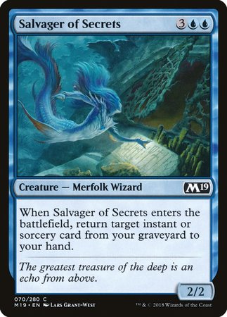 Salvager of Secrets [Core Set 2019] | GnG Games