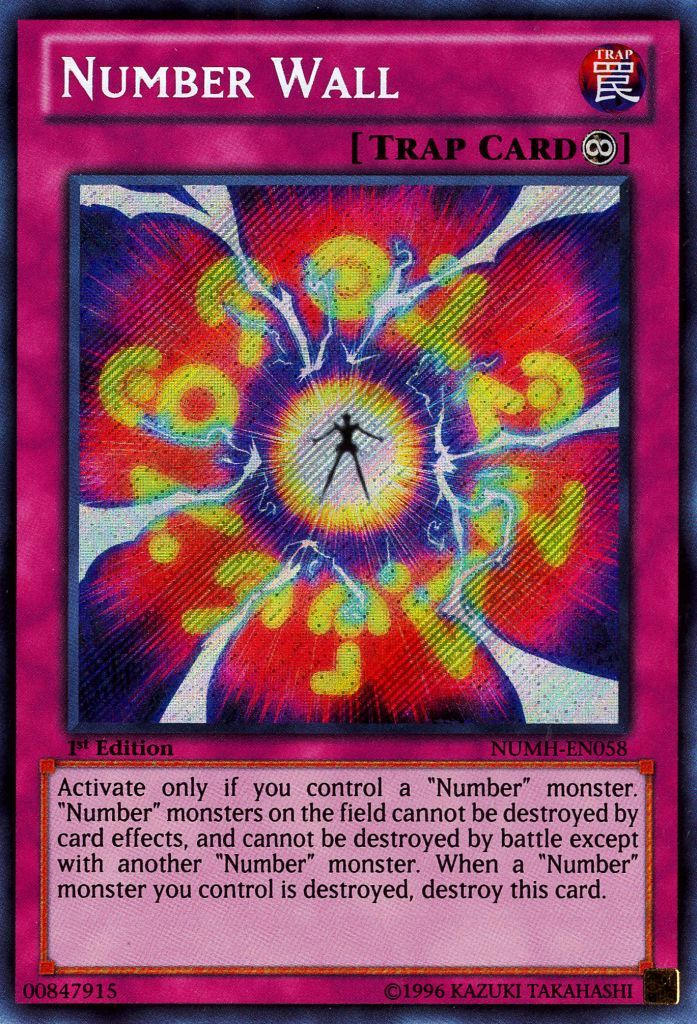 Number Wall [NUMH-EN058] Secret Rare | GnG Games