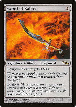 Sword of Kaldra [Mirrodin] | GnG Games