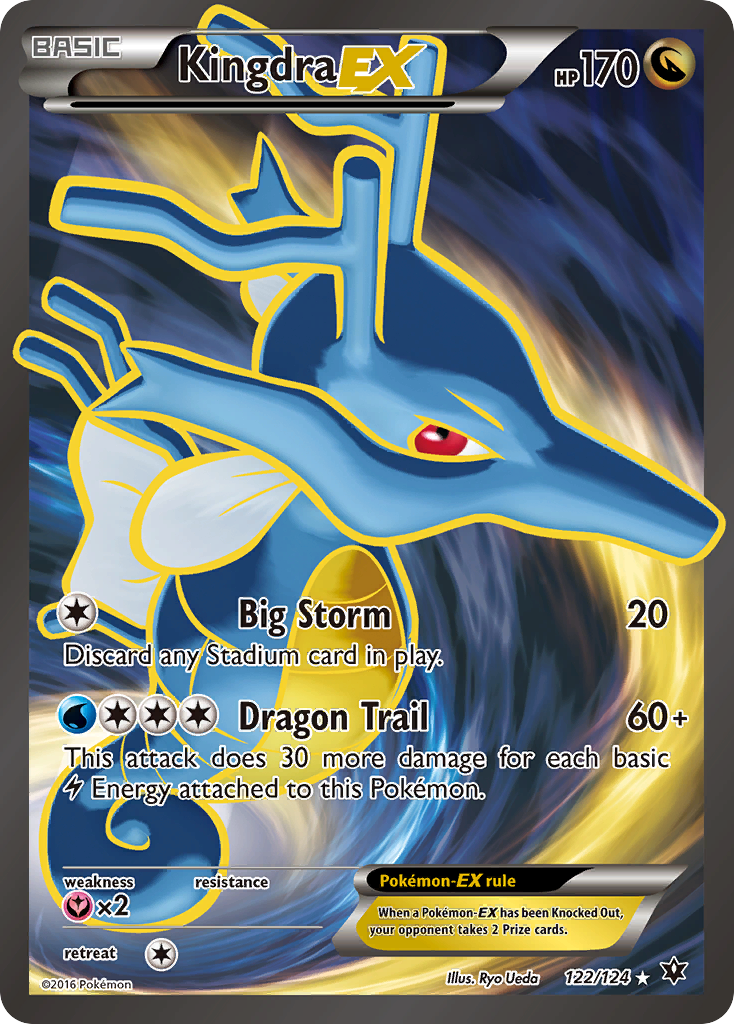 Kingdra EX (122/124) [XY: Fates Collide] | GnG Games