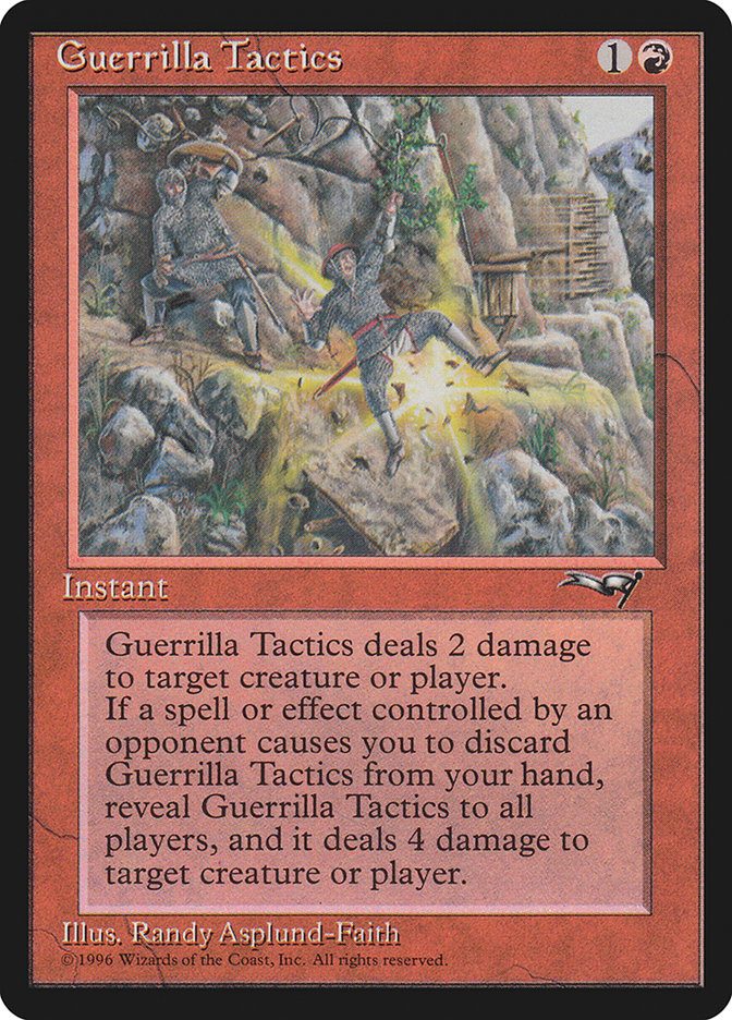 Guerrilla Tactics (Falling) [Alliances] | GnG Games