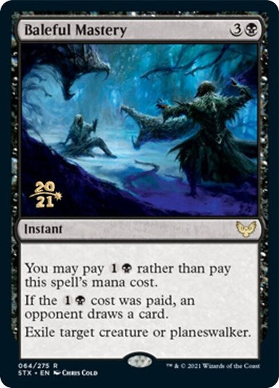 Baleful Mastery [Strixhaven: School of Mages Prerelease Promos] | GnG Games